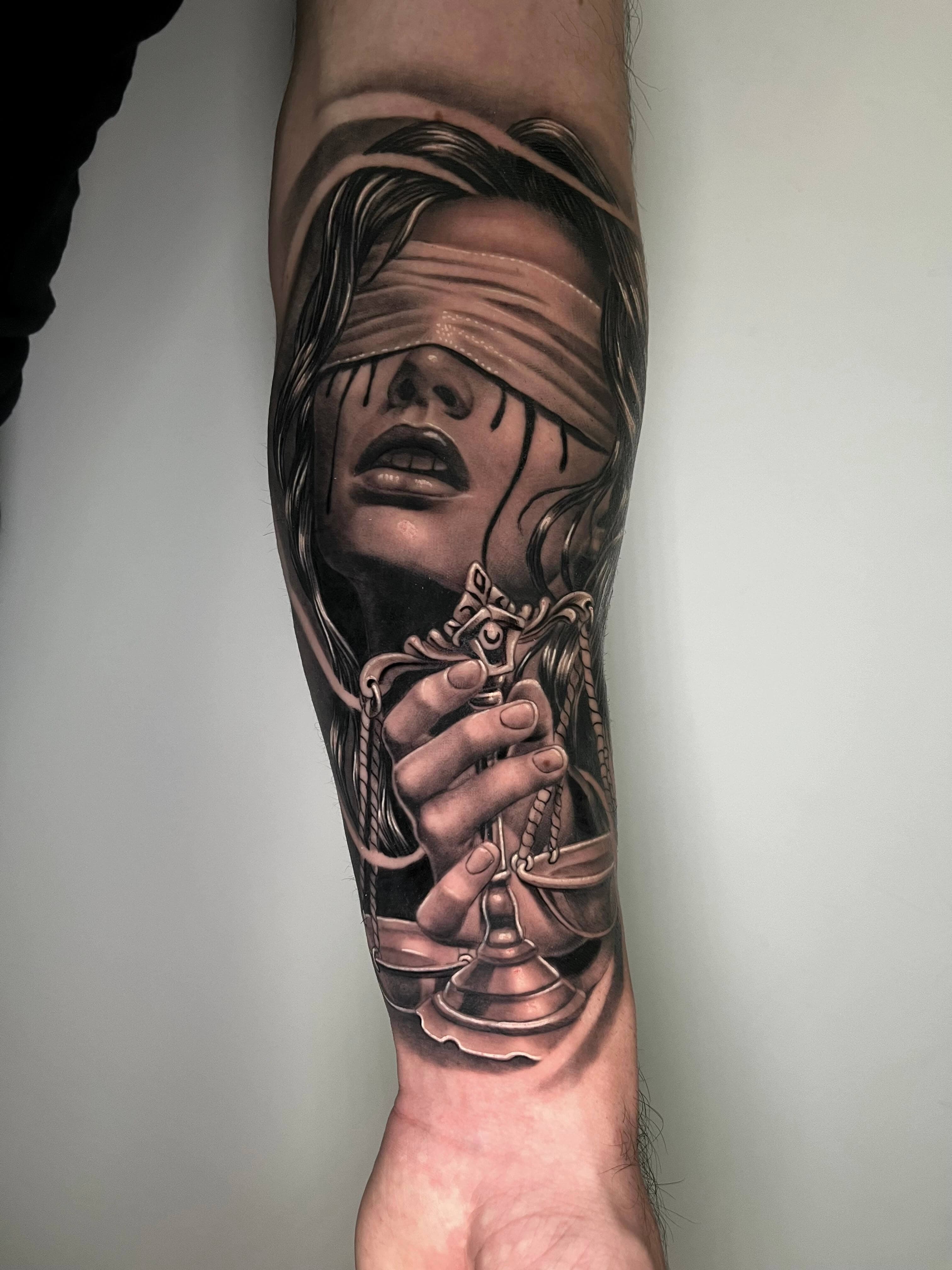 Tatuaje de estilo realismo realizado en Nero Art Tattoo